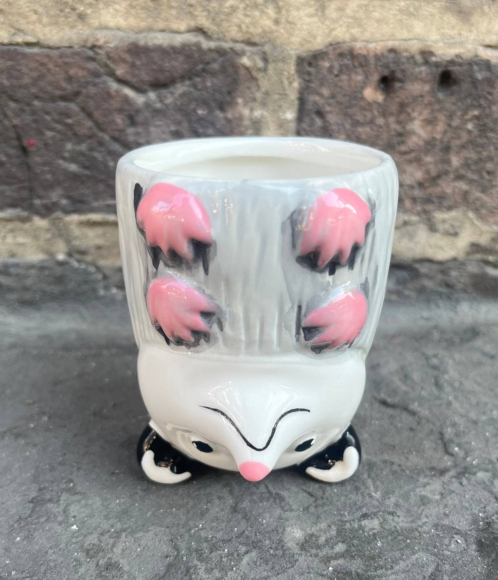 Upside - Down Opossum Mini Mug - Unique Vintage - Womens, ACCESSORIES, GIFTS/HOME