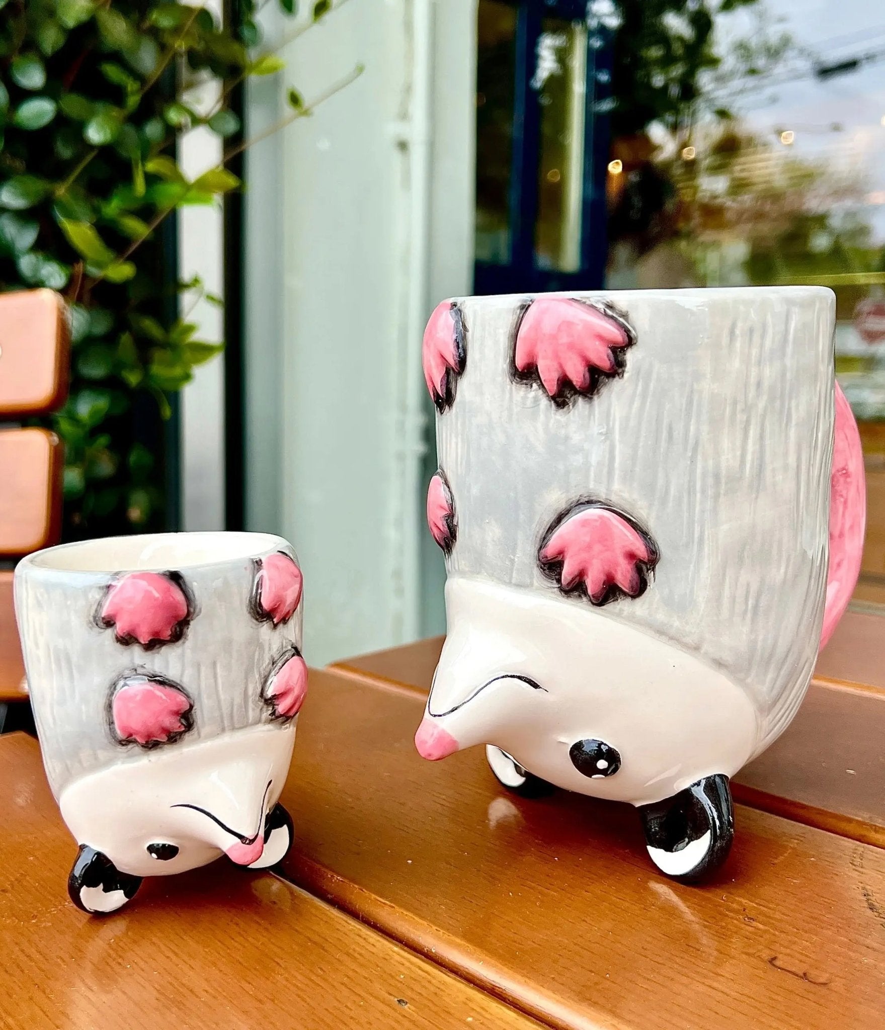 Upside - Down Opossum Mug - Unique Vintage - Womens, ACCESSORIES, GIFTS/HOME
