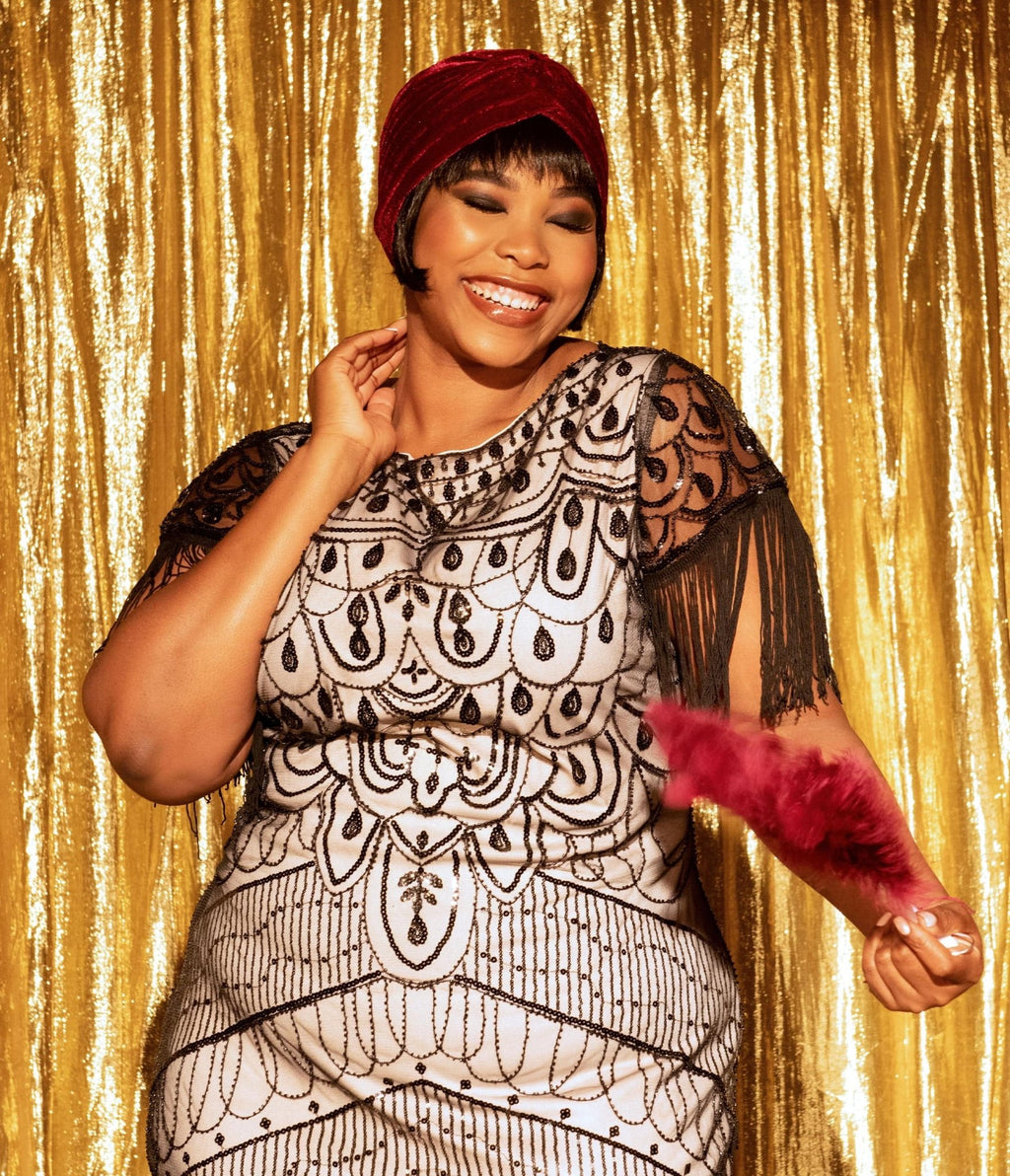 Vintage Style Burgundy Velvet Knotted Turban - Unique Vintage - Womens, ACCESSORIES, HAIR