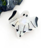 White Ghost Hair Clip - Unique Vintage - Hair Clips