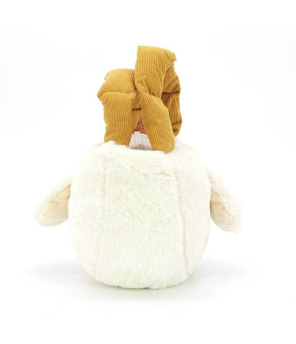 White Plush Chicken Handbag - Unique Vintage - Womens, ACCESSORIES, HANDBAGS