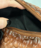 Windy Willow Glow in the Dark Tan Green Eye Toad Bag - Unique Vintage - Womens, ACCESSORIES, HANDBAGS
