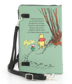 Winnie the Pooh Book Clutch Bag - Unique Vintage - Womens, ACCESSORIES, HANDBAGS