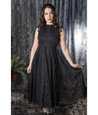 Witchwood Bags Black Lace Arabella Dress - Unique Vintage - Womens, DRESSES, A-LINE