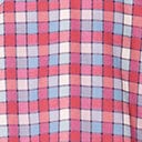 Unique Vintage Red & Blue Check Darlene Dress