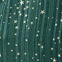 Smak Parlour Emerald Stripes & Stars Girl Talk Shift Dress