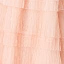 Pink Tiered Ombre Tulle Midi Skirt