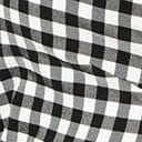 Unique Vintage 1960s Black & White Gingham Selma Swing Dress
