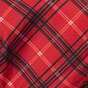 Unique Vintage Plus Size 1940s Red Plaid Formosa Swing Dress