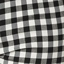 Unique Vintage Black & White Gingham Marcel Jumpsuit