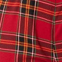 1950s Collectif Red Berry Plaid Thea High Waist Pants