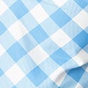 Unique Vintage Plus Size Blue Gingham & Butterfly Darcy Swing Dress