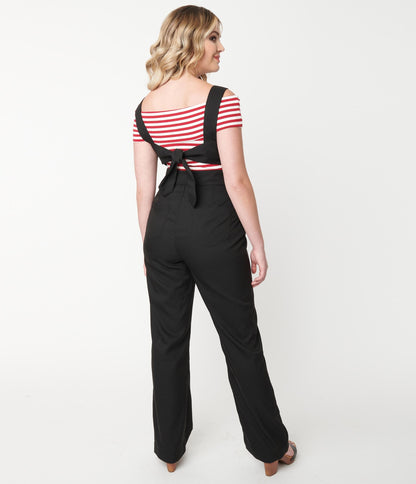 Unique Vintage Black Sedgewick Jumpsuit