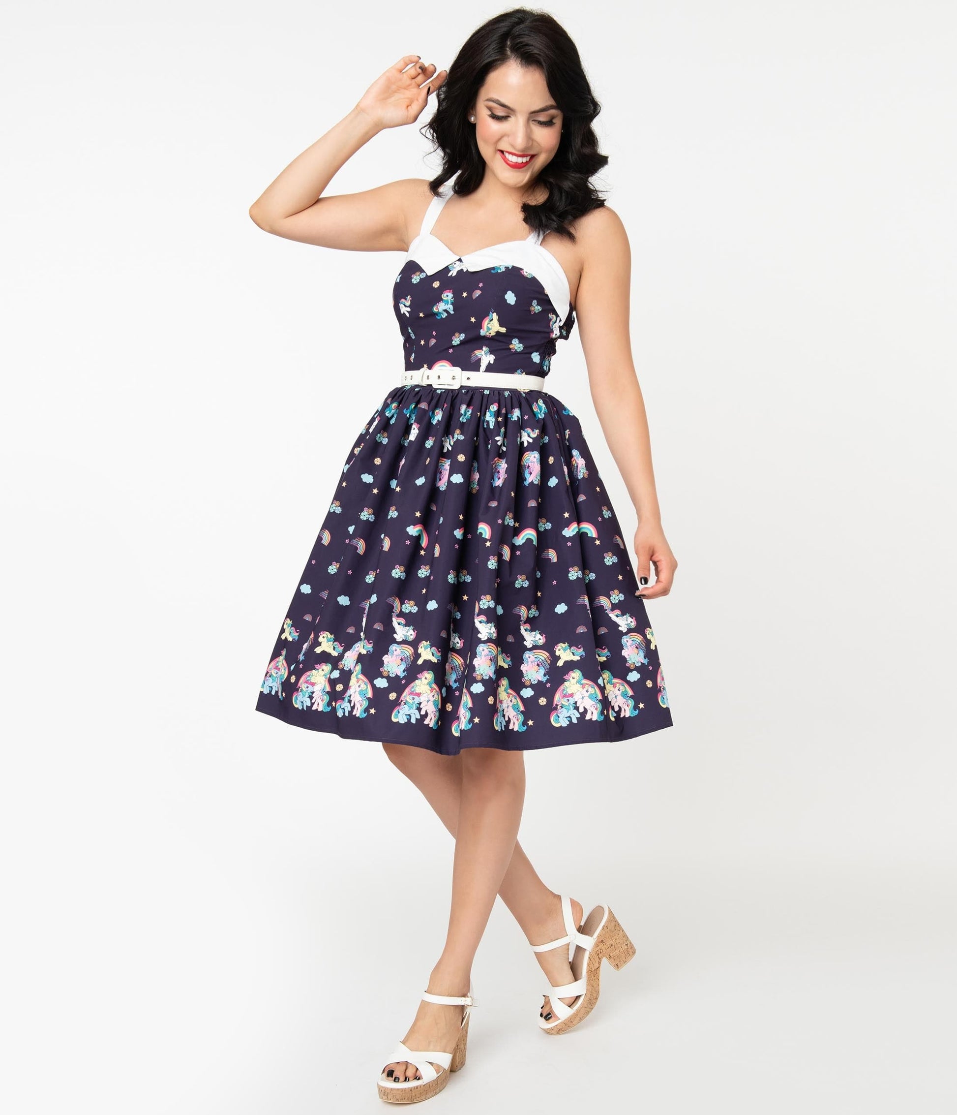 My Little Pony x Unique Vintage Friendship Magic Rachel Swing Dress