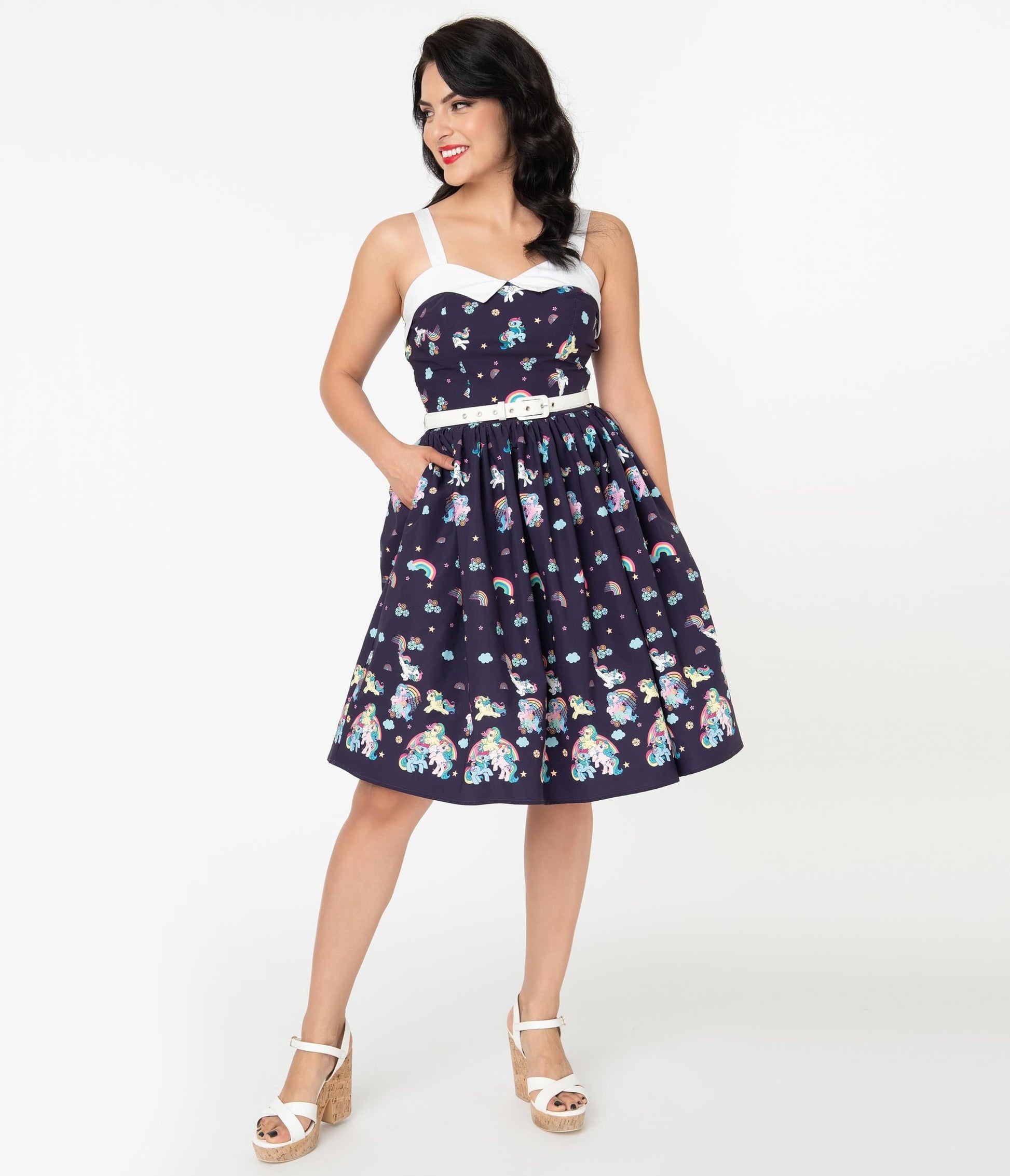 My Little Pony x Unique Vintage Friendship Magic Rachel Swing Dress