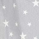 Magnolia Place Grey & White Stars Print Face Mask