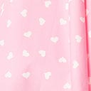 1950s Magnolia Place Plus Size Light Pink & White Heart Print Jenny Swing Skirt