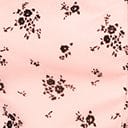 Magnolia Place Plus Size Pink & Black Spring Floral Bouquet Melissa Swing Dress