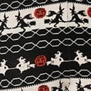 Unique Vintage Plus Size Halloween Fair Isle Sycamore Knit Leggings