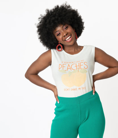 If You Dont Like My Peaches Casual Muscle Tee