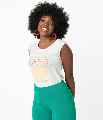 If You Dont Like My Peaches Casual Muscle Tee