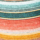 Unique Vintage Serape Stripe Fresh Cut One Piece Swimsuit