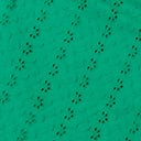 Green Eyelet Button Up Sundress