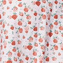 Retrolicious Plus Size Pink Strawberry Print Skater Skirt