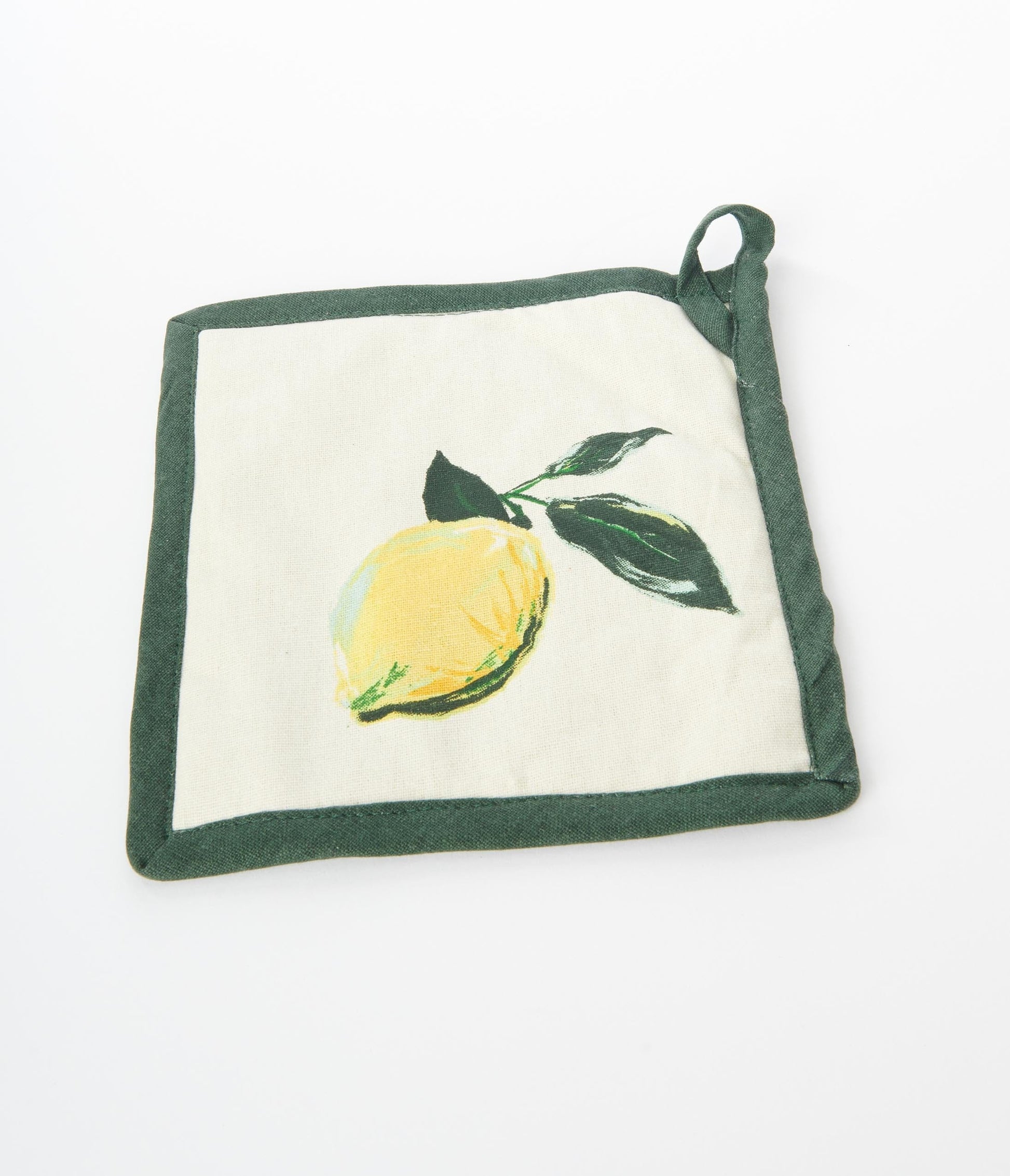 Lemon Oven Mitt & Pot Holder Set