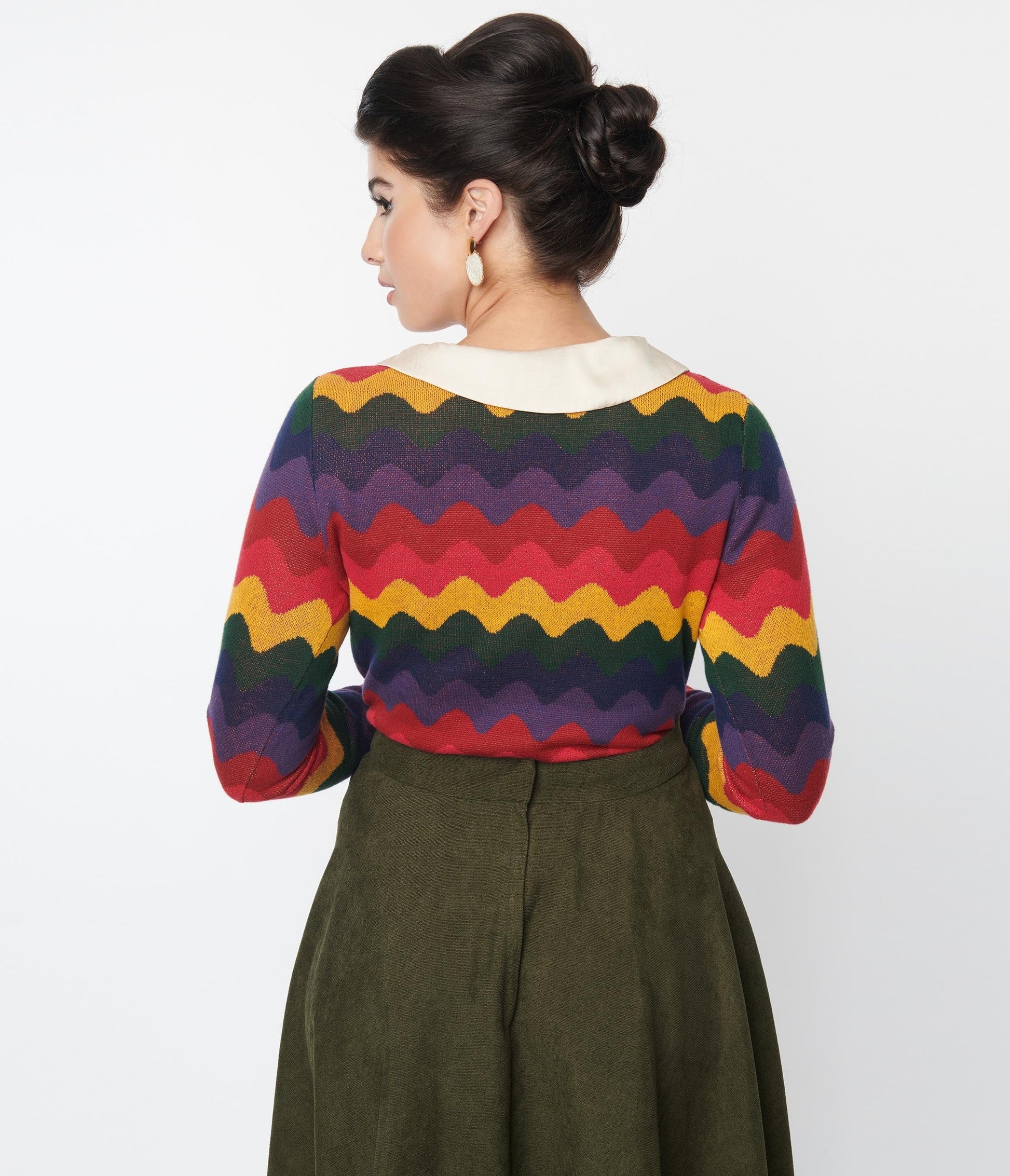Collectif Rainbow Wave Machi Sweater