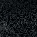 Unique Vintage Plus Size Black Tiger Embossed Velvet Jaqueline Pencil Dress