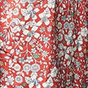 Smak Parlour Rust & White Floral Mini Dress
