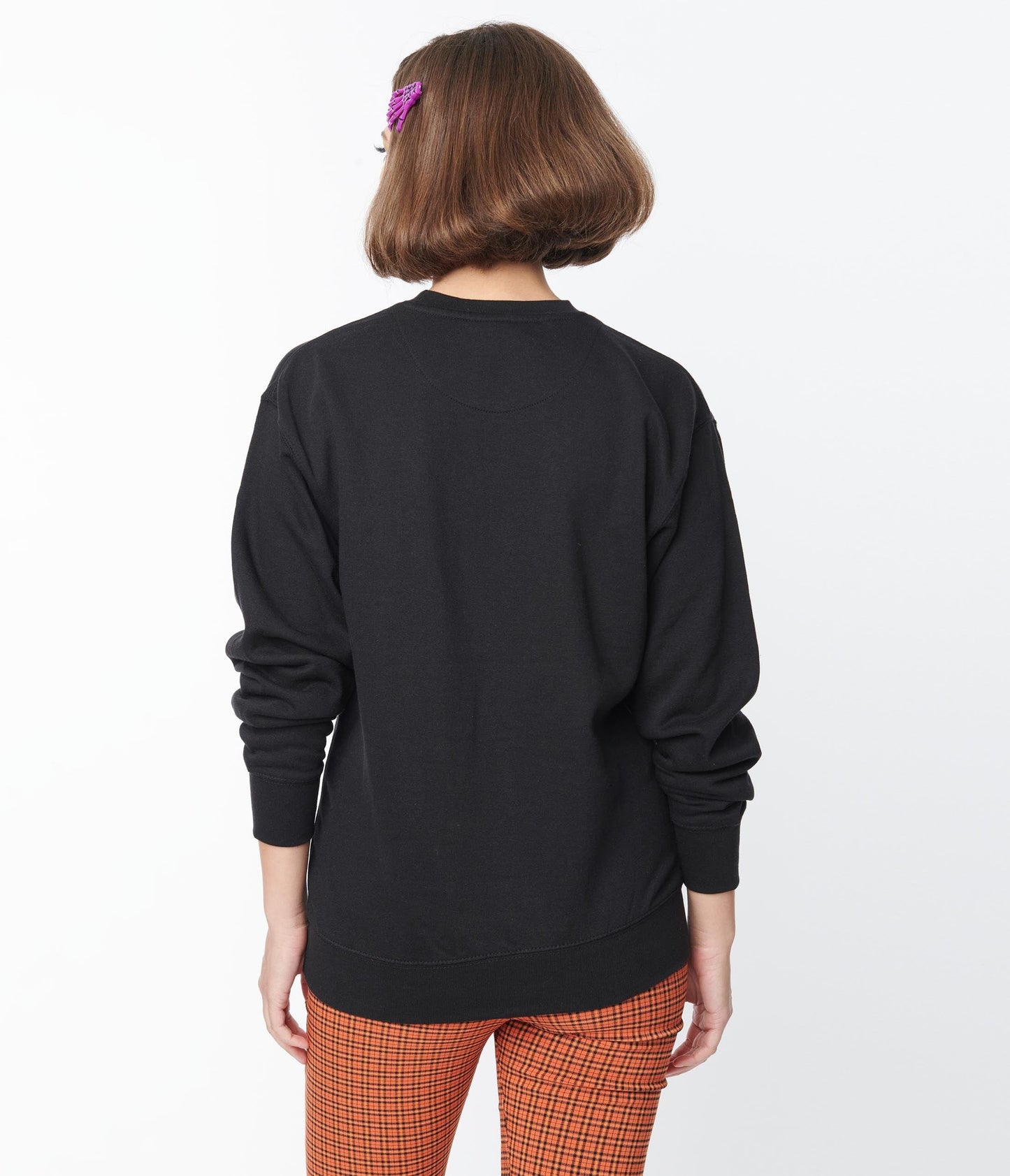 Black Skeleton Hands Sweatshirt