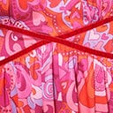 Smak Parlour Pink Psychedelic Hearts Mini Dress