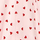 Unique Vintage Pink & Red Hearts Lamar Swing Dress