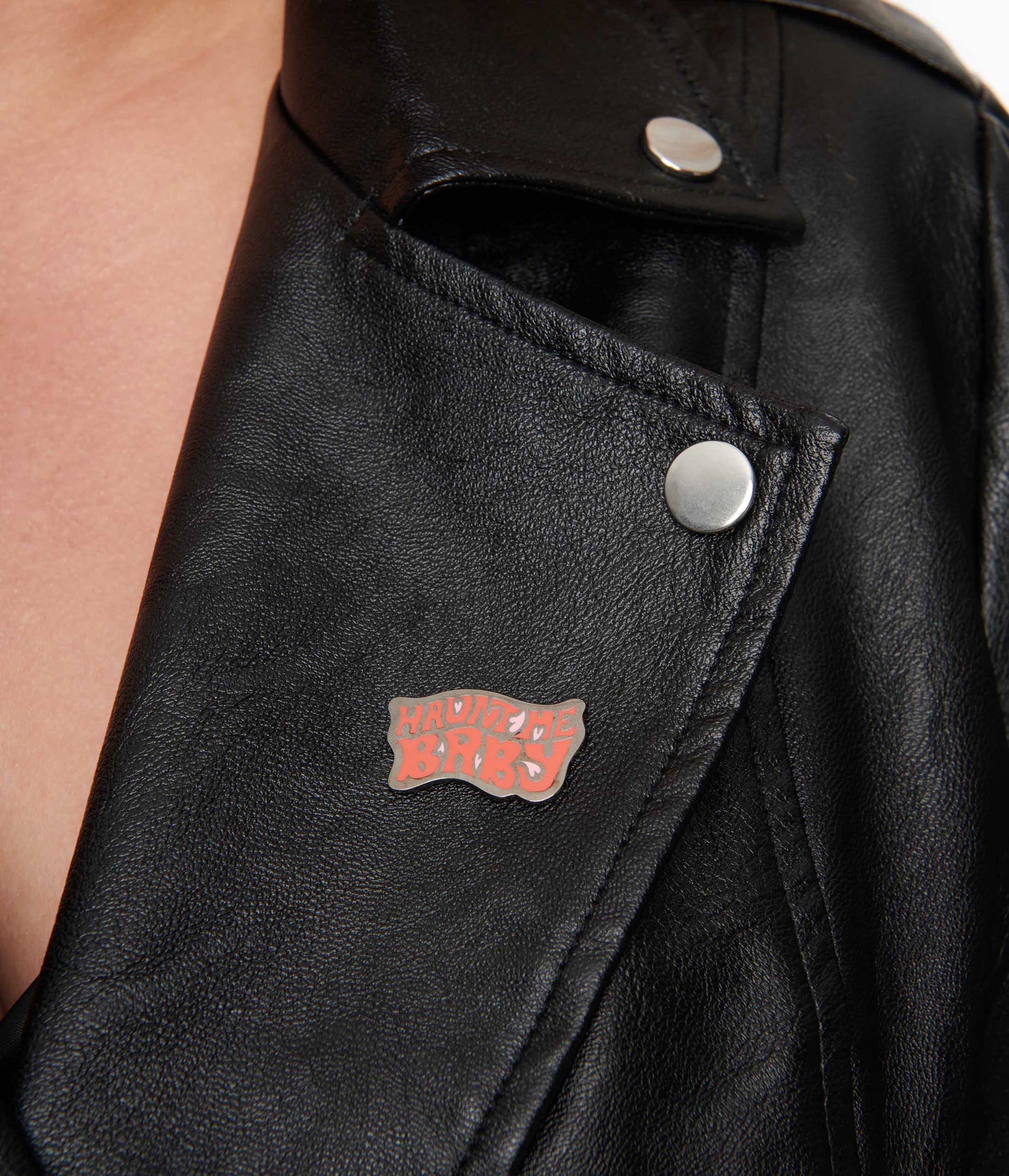 Haunt Me Baby Enamel Pin