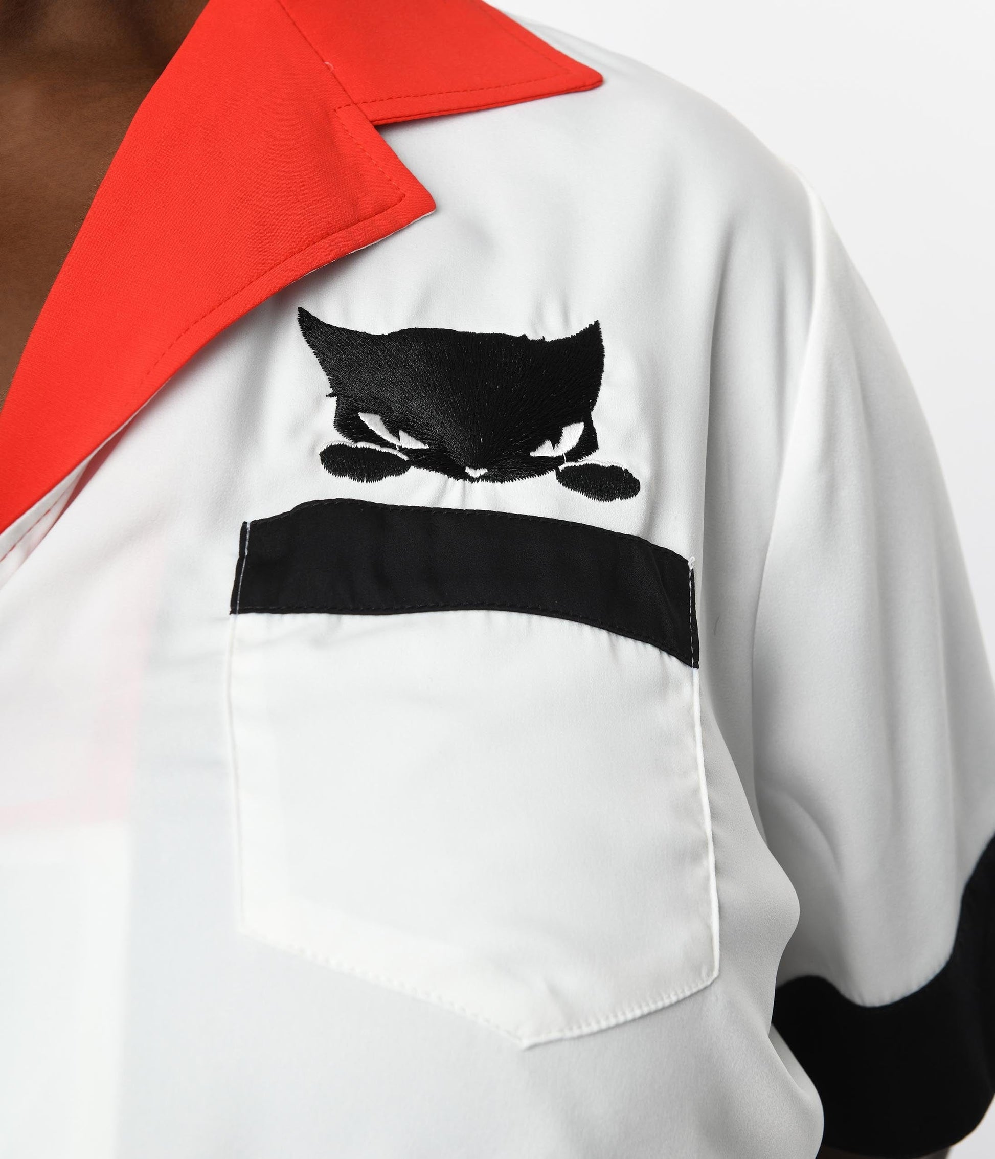 Emily The Strange x Unique Vintage Plus Size Bad Kitten Club Diner Shirt