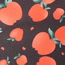 Black & Red Apple Print Marina Jumpsuit