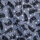 Magnolia Place Grey & Black Cat Tamara Top