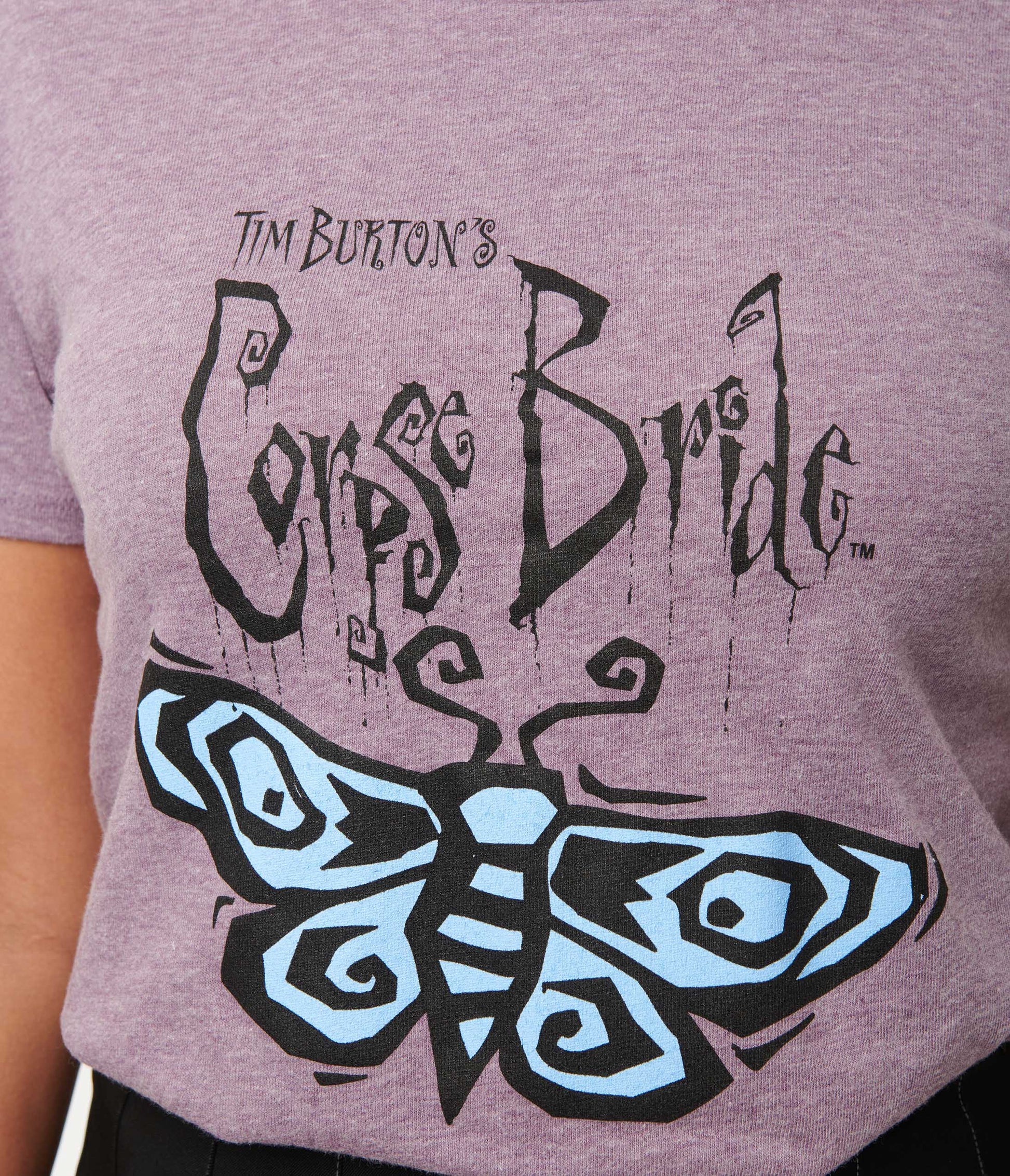 Corpse Bride x Unique Vintage Corpse Bride Butterfly Graphic Tee