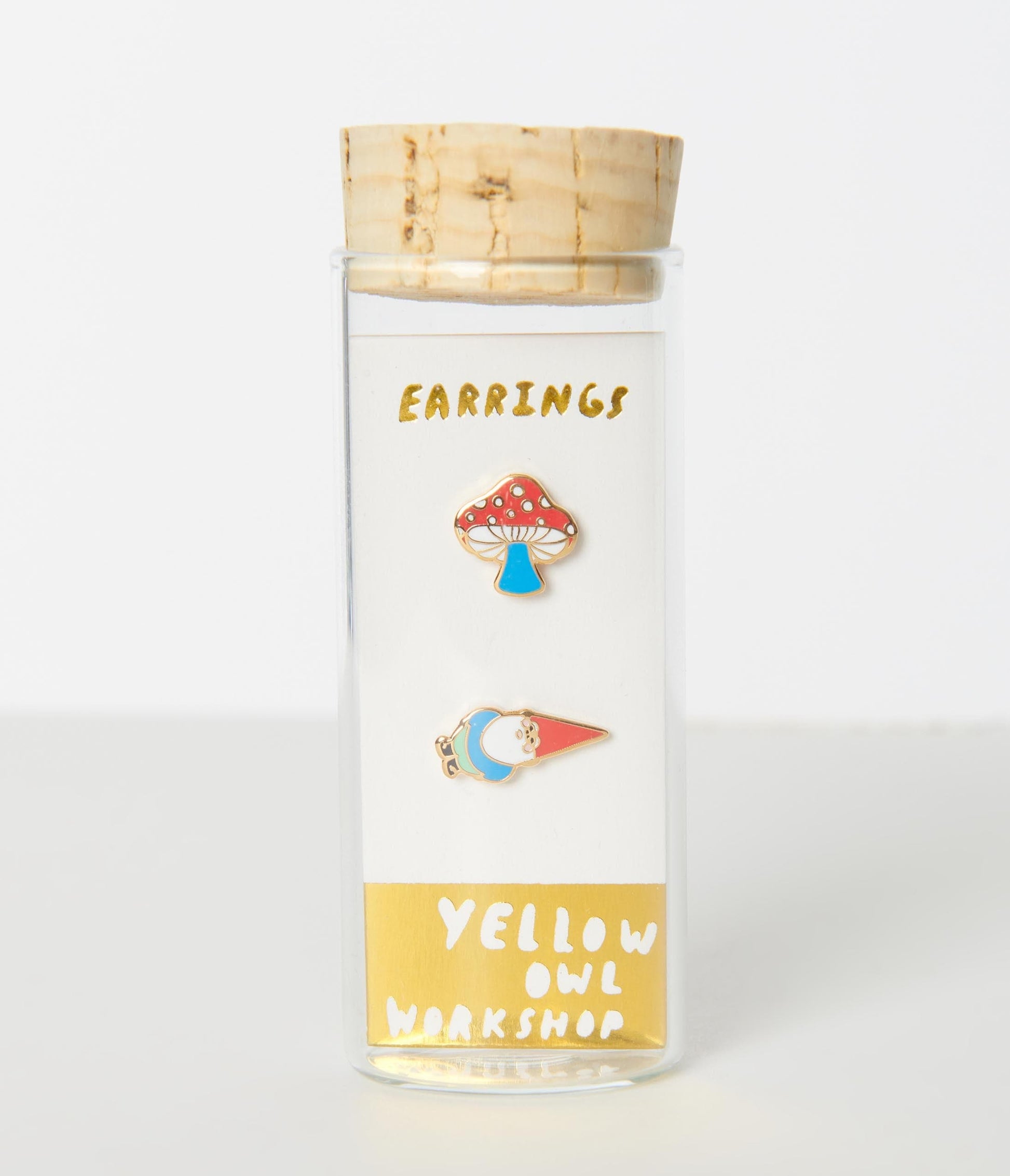 Gnome & Mushroom Earrings