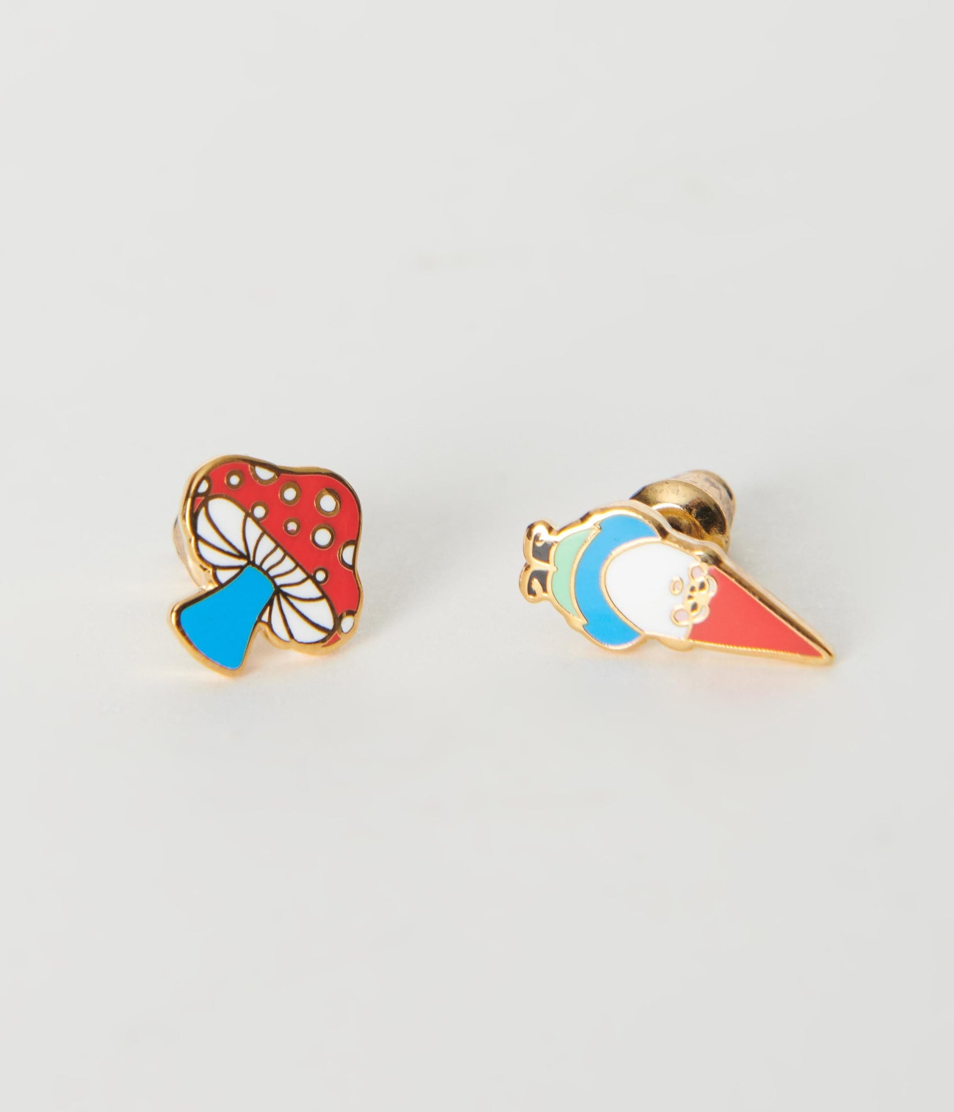 Gnome & Mushroom Earrings