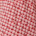 1950s Red Gingham Sweet Cherry Swing Dress