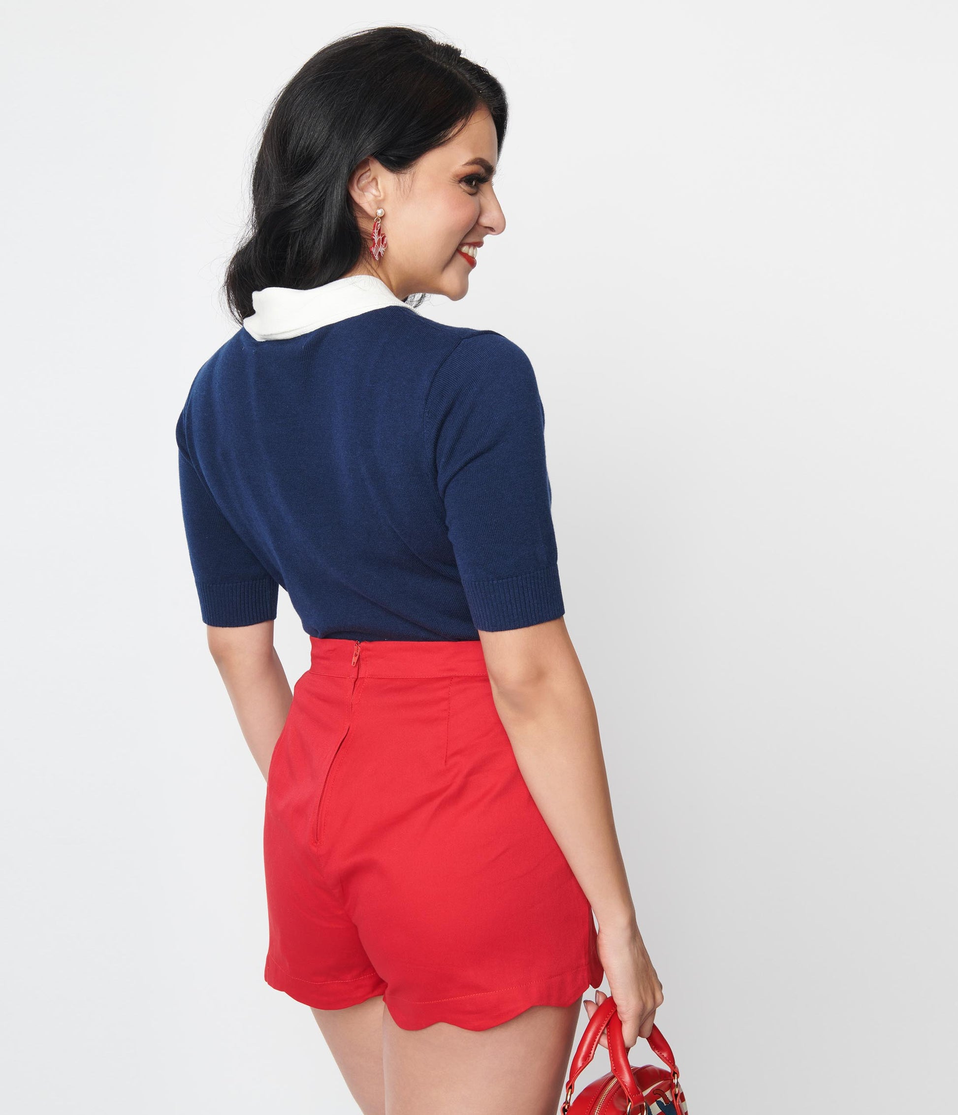 Navy Blue Ahoy Sail Sweater