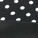 Black & White Polka Dot Lily Flare Dress
