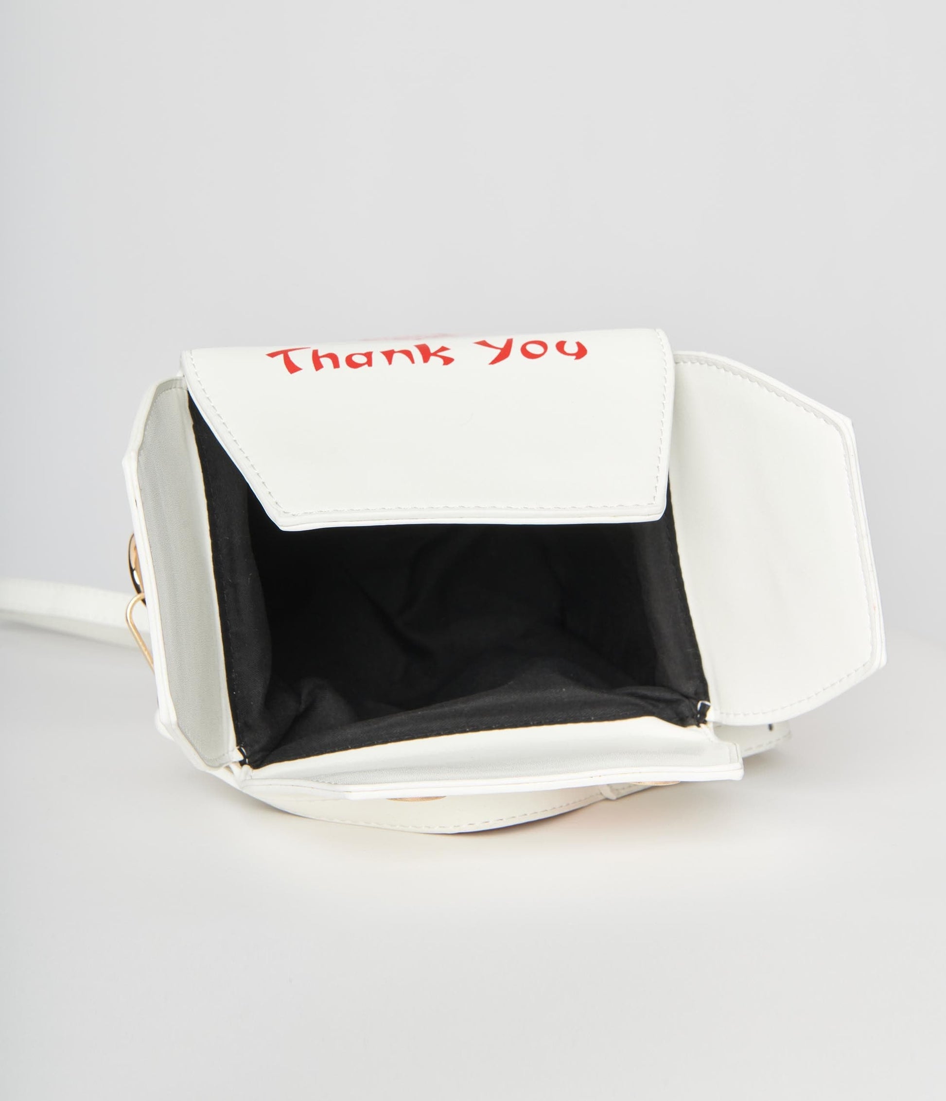 Chinese Takeout Box Leatherette Handbag