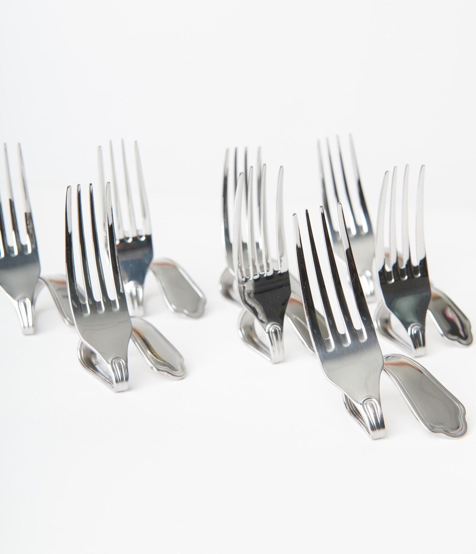 Fork Place Card Holder Set