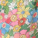 Flowerland Satin Pajama Set
