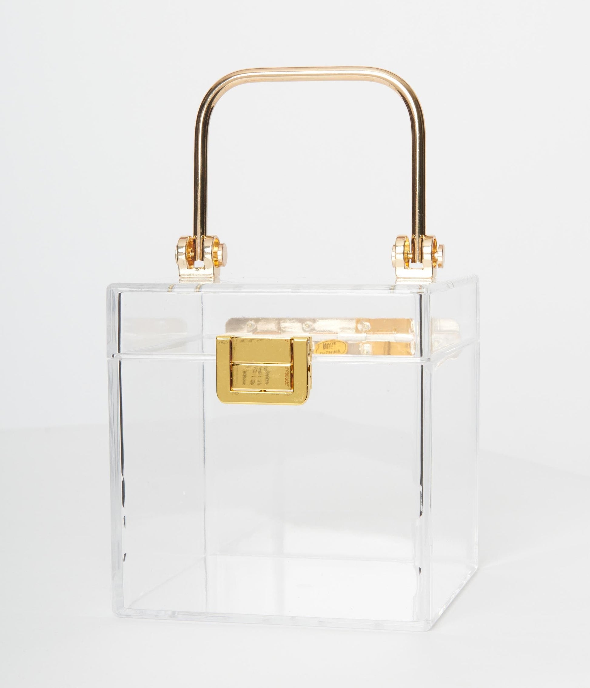 Clear Acrylic Box Handbag