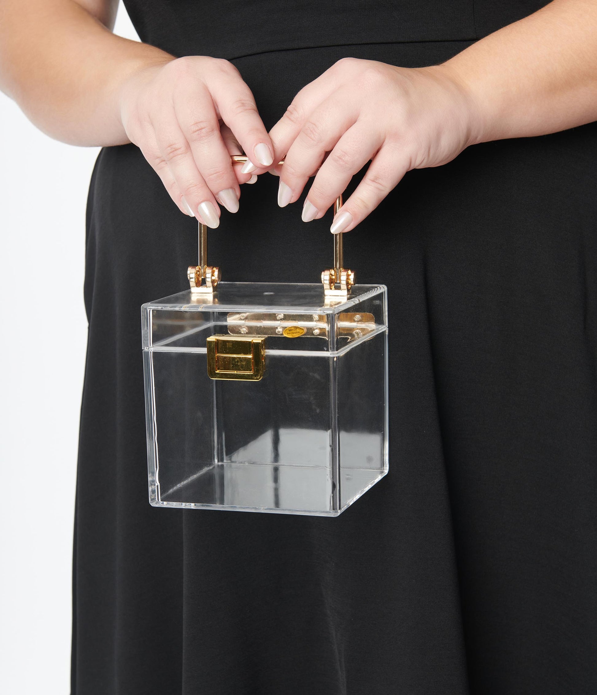 Clear Acrylic Box Handbag